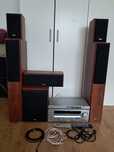 Amplituner Kolumny Kino domowe Kenwood