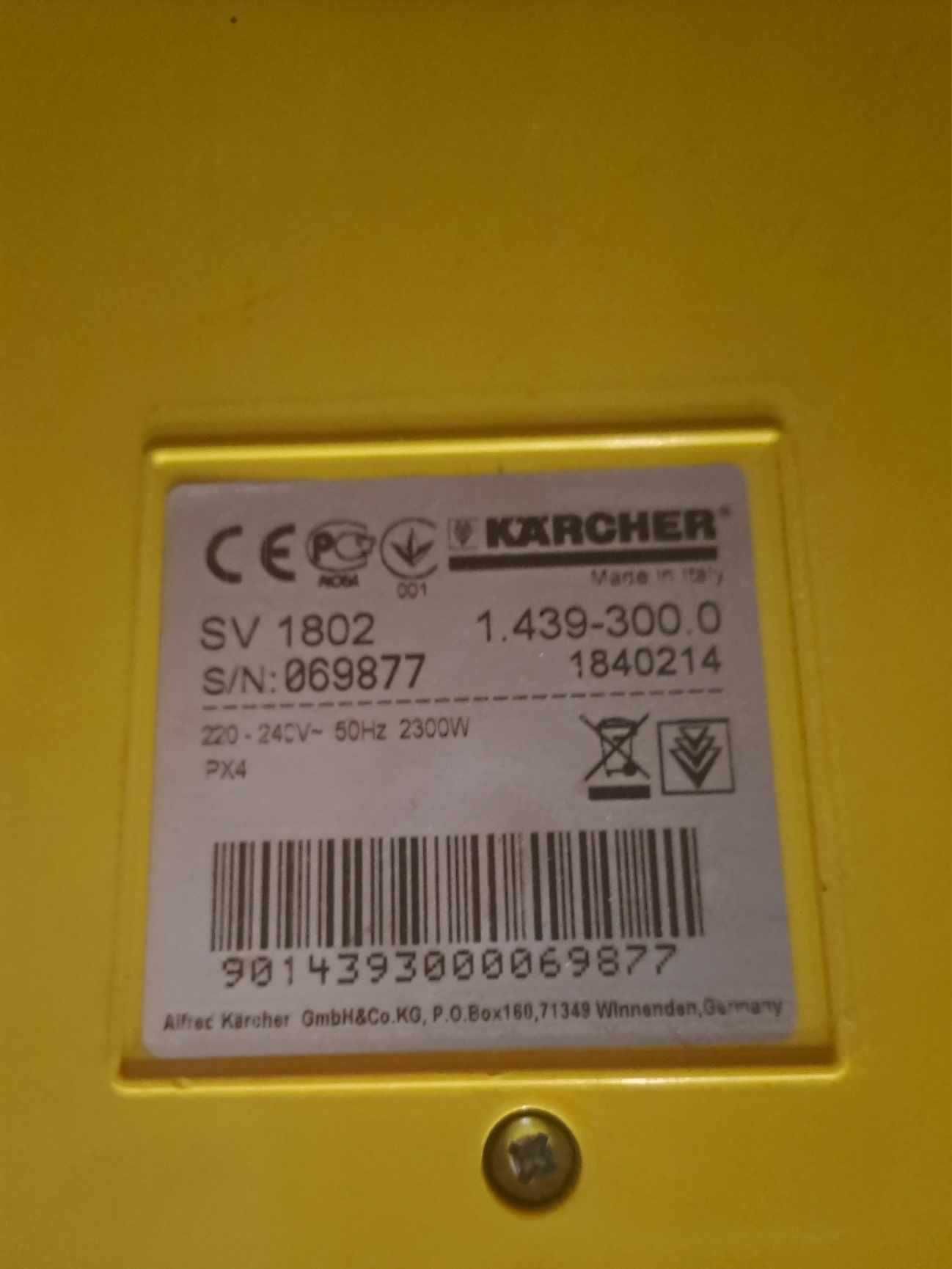 Odkurzacz Parowy Karcher SV 1802
