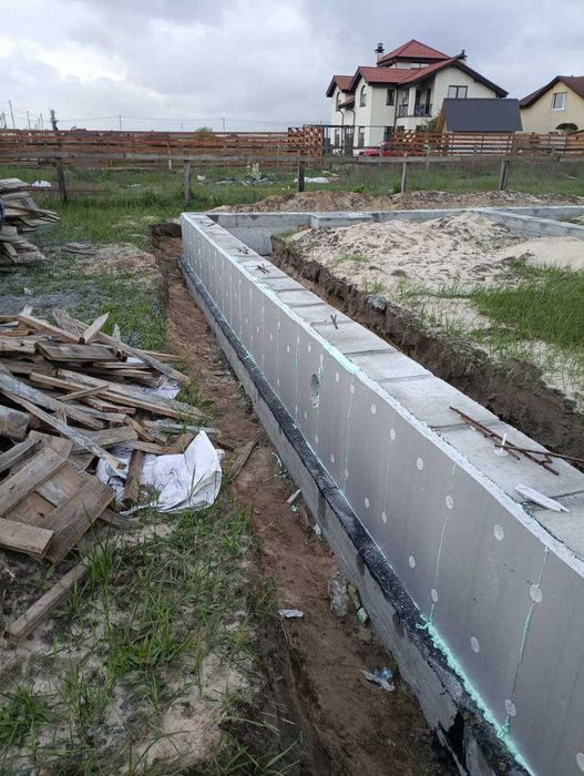 Бетонні роботи. Фундаментні роботи. Монолітчики