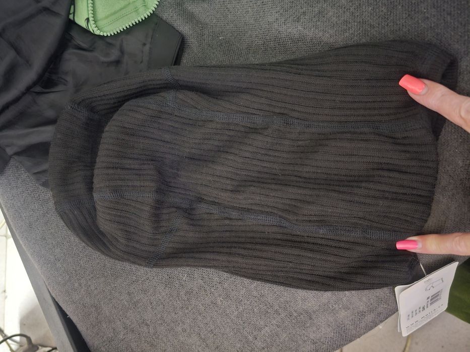 Якісна балаклава noira чорна тактична  шапка феска