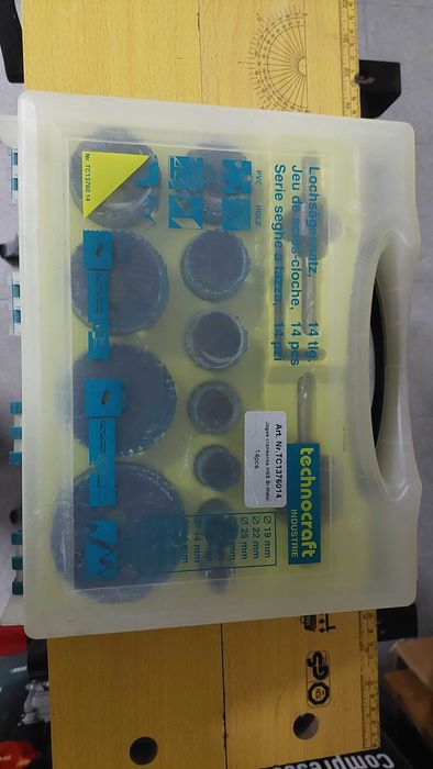 Techncraft conjunto de brocas cranianas