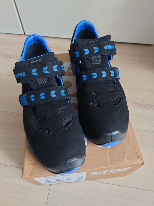 Buty robocze Atlas 42 sandały ochronne bezpieczne S1 bhp esd uvex