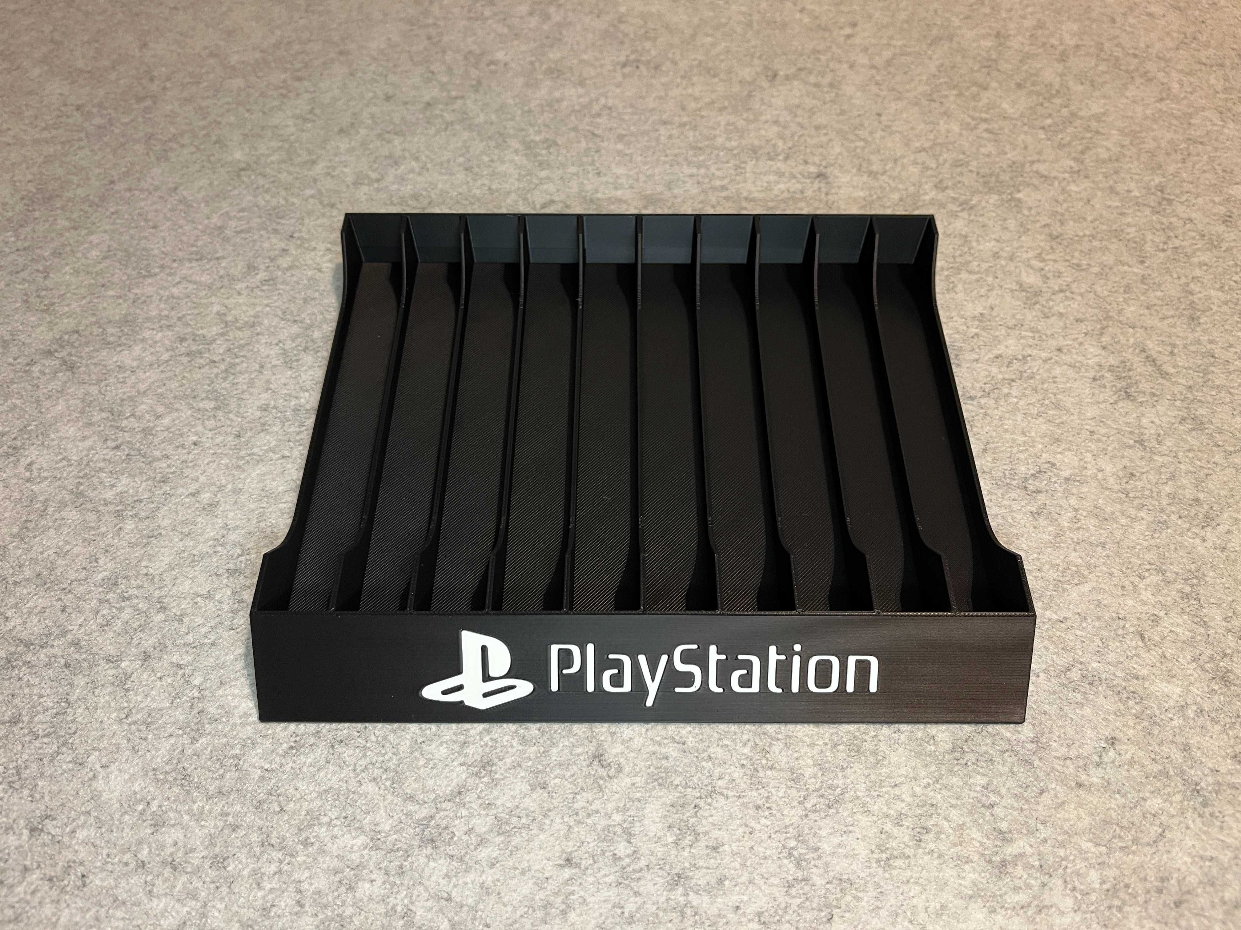 Stojak podstawka na 10 gier PlayStation 1 (PSone, PSX)