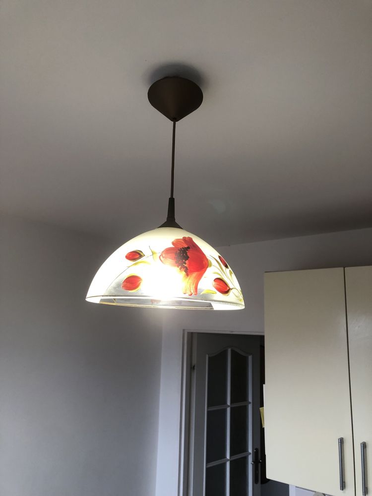 Lampa kinkiet wazon, komplet