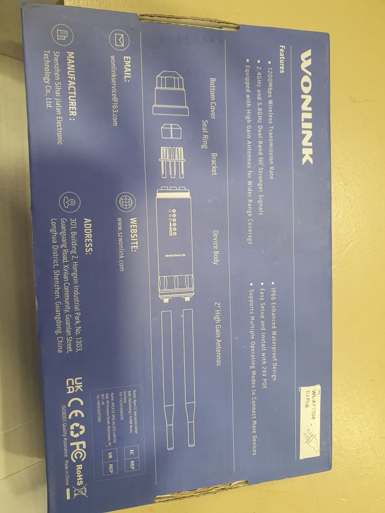 Extensor de wi-fi para exterior -WONLINK