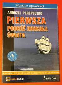 PIERWSZA PODRÓŻ DOOKOŁA ŚWIATA - Andrzej Perepeczko, Audiobook, 2 x cd