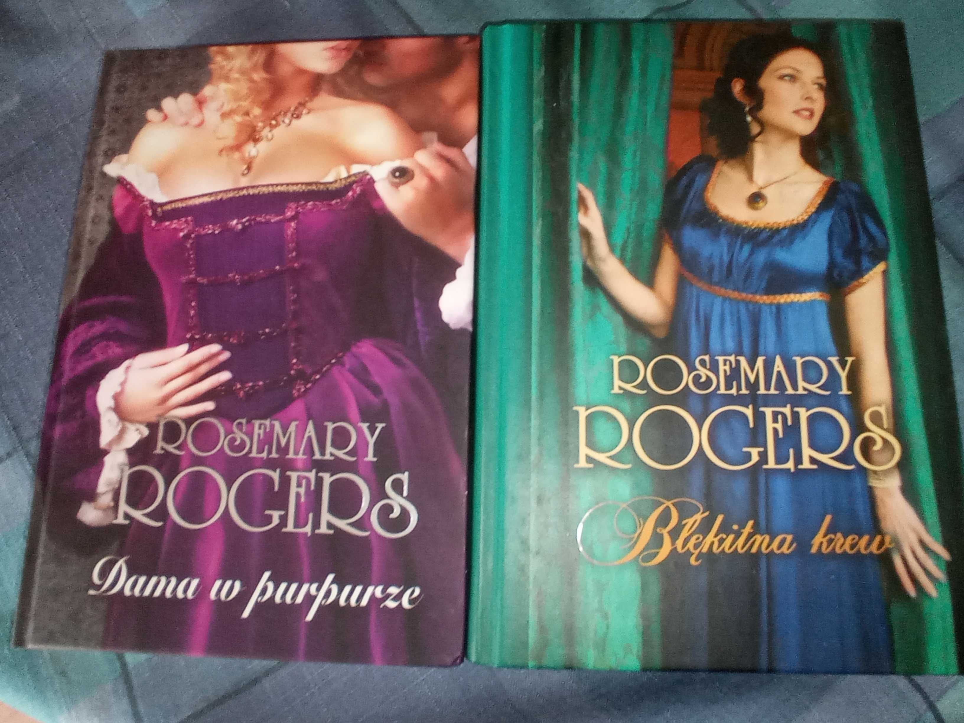 Rosemary Rogers- Błękitna krew i Dama w purpurze