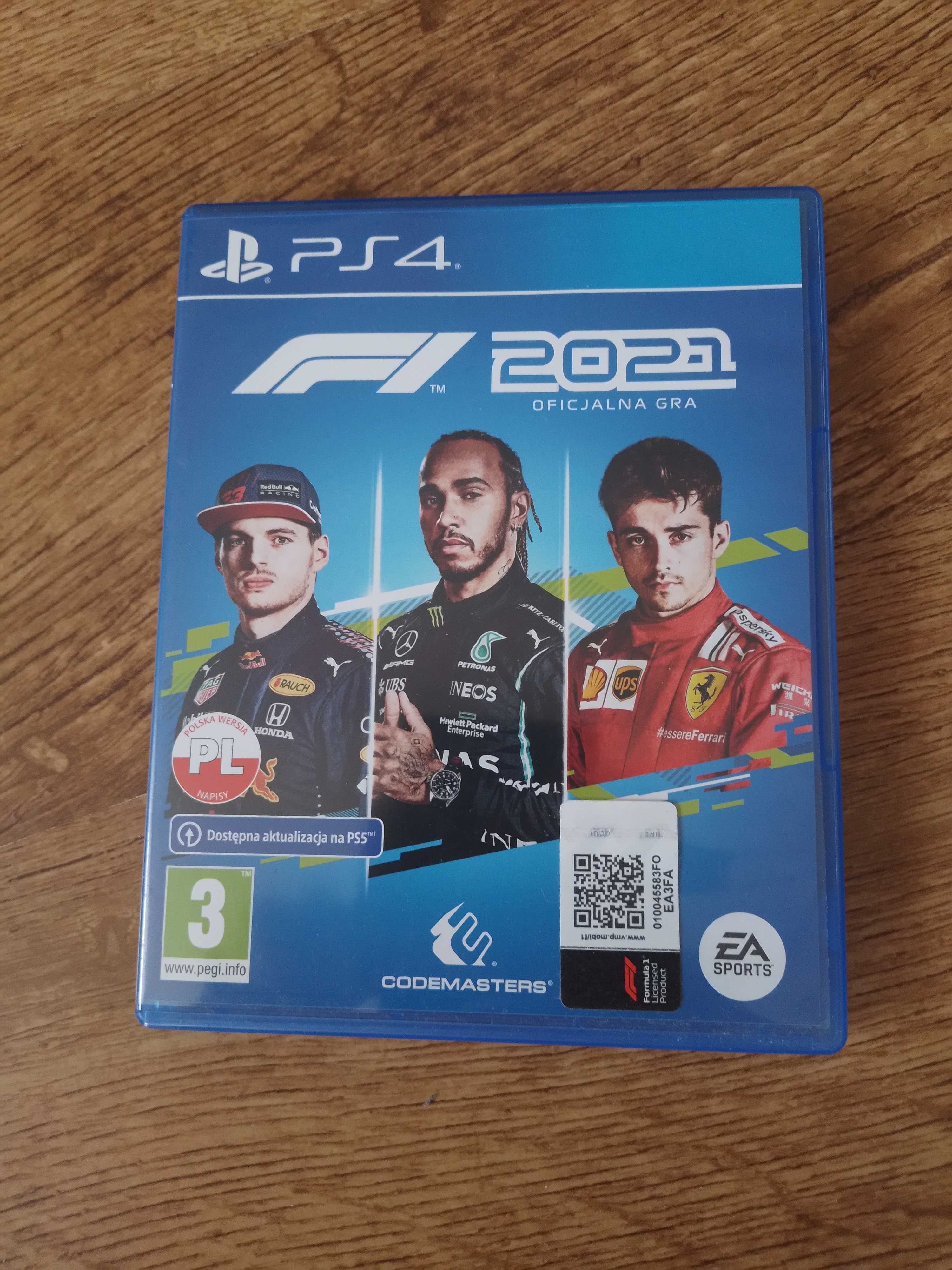 Gra F1 2021 na PS4