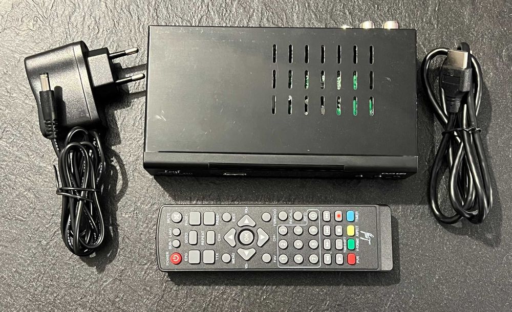 Hd Line Leyf 2111C Tuner dekoder odbiornik multimedialny czarny