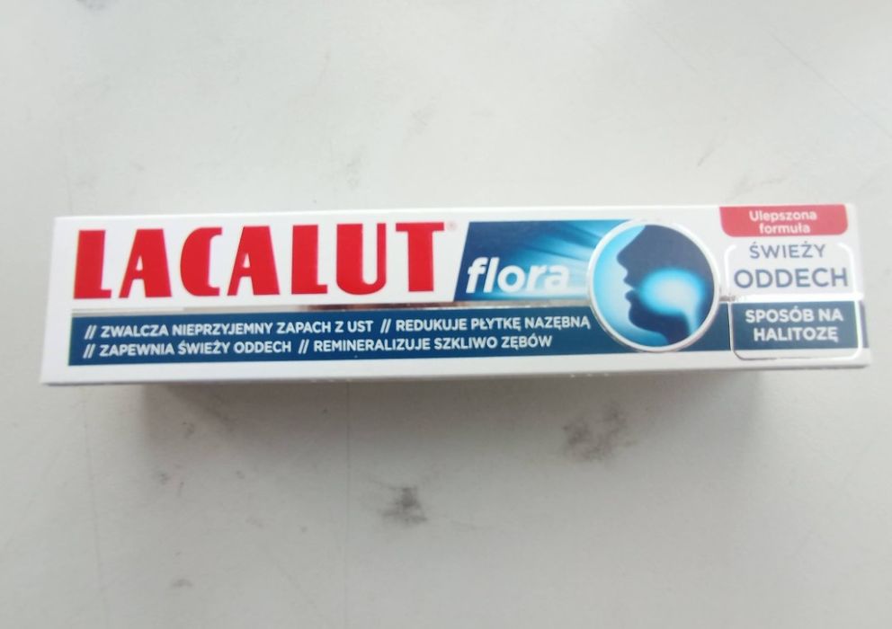 Lacalut Flora pasta do zębów zapewniająca świeży oddech 75ml 5 szt.