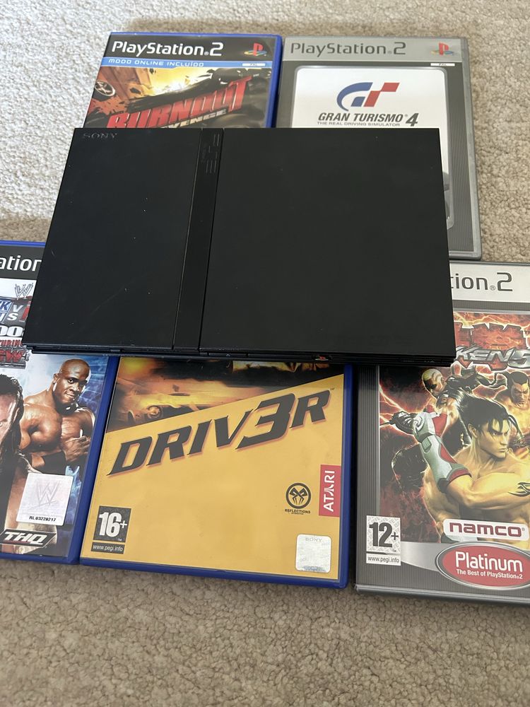 Playstation 2 + jogos