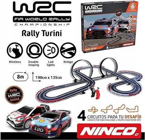 Ninco WRC Rally Turini 1:43 TOR SAMOCHODOWY