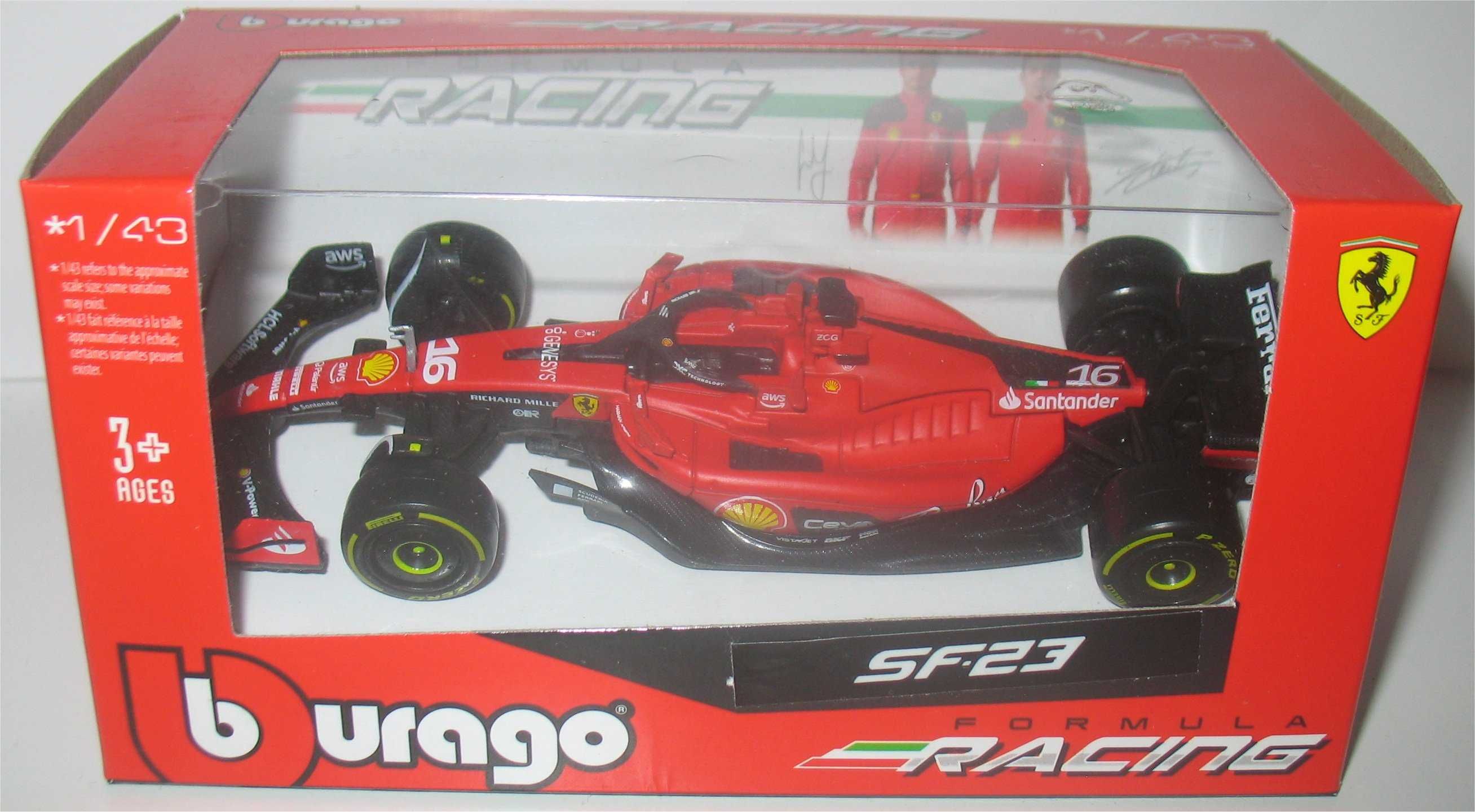 Bburago - Ferrari SF-23 - 5º F1 2023 - Charles Leclerc