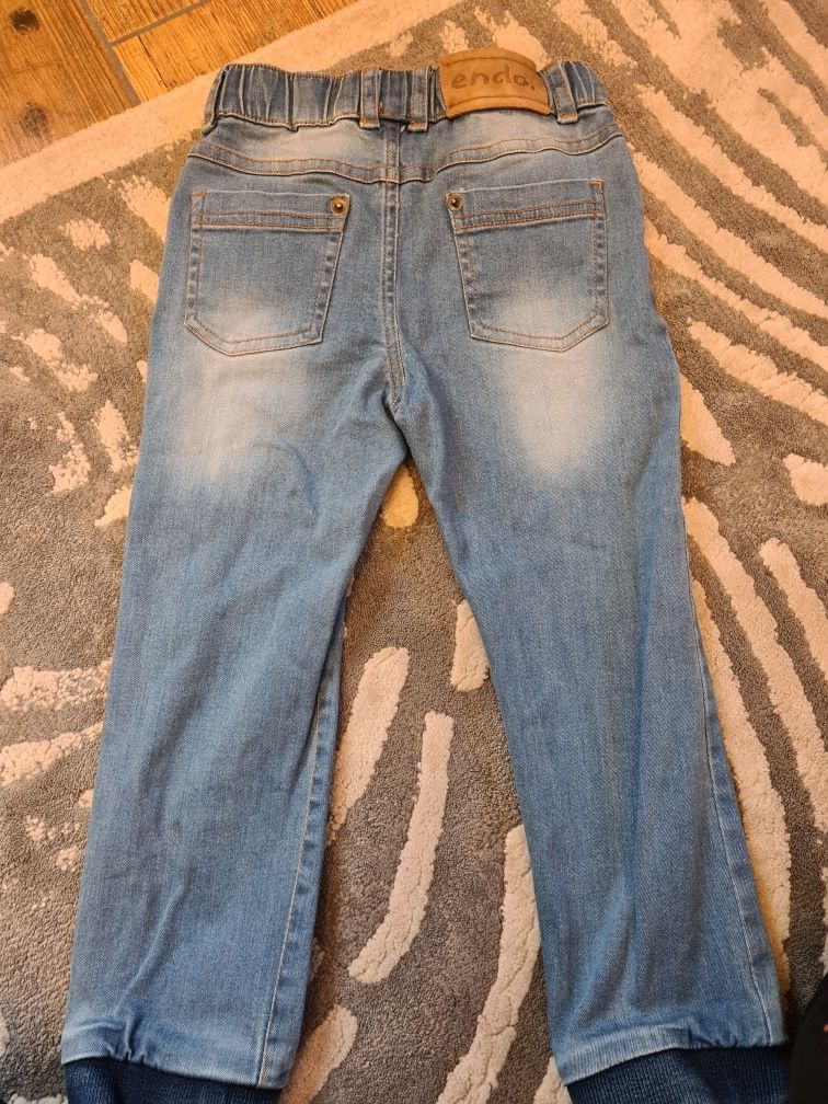 Spodnie jeansowe r.104 Endo