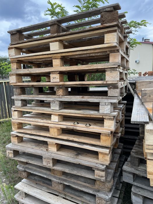 Palety przemyslowe 120x80. Stalowa Wola, Bojanów.  Transport z HDS