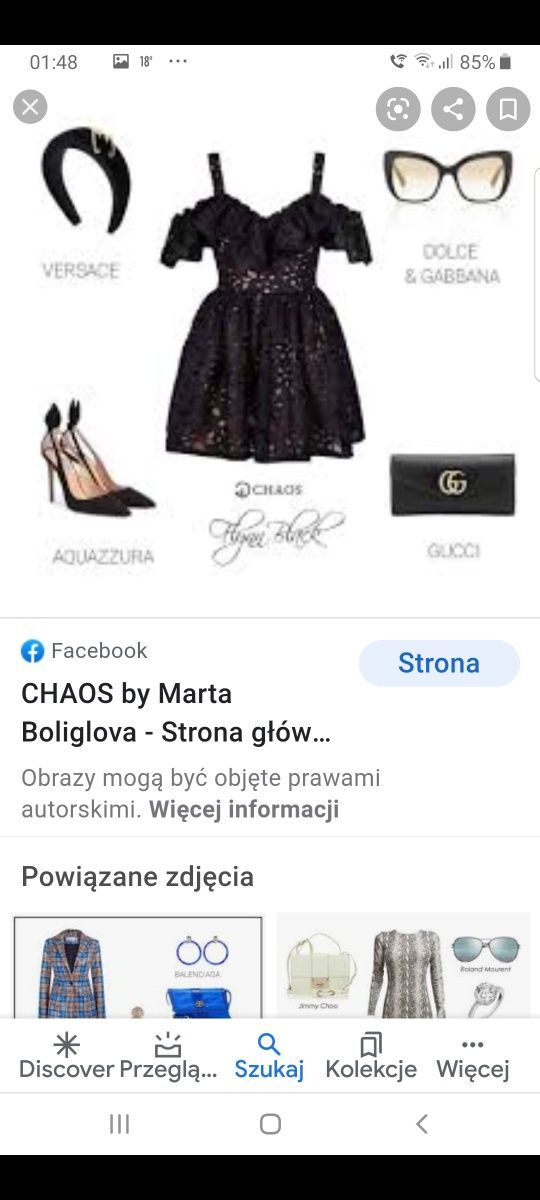 Sukienka Chaos  cudo