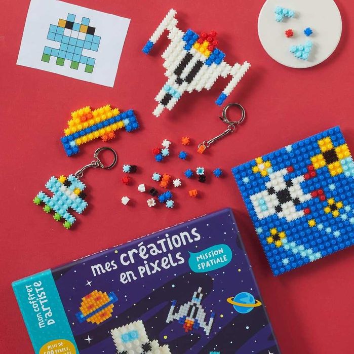 Auzou Піксильне малювання Пиксельное рисование Космос