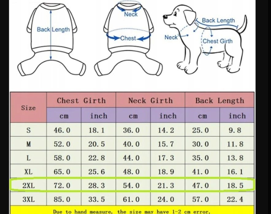 Bonapet Kurtka dla Psa Czerwona XL