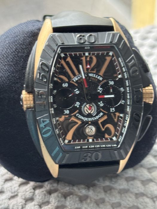 Franck Muller Conquistador Grand Prix 18 k gold
