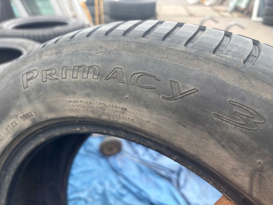 215-60-R17 MICHELIN PRIMACY 4штуки летней резины GERMANY 2022
