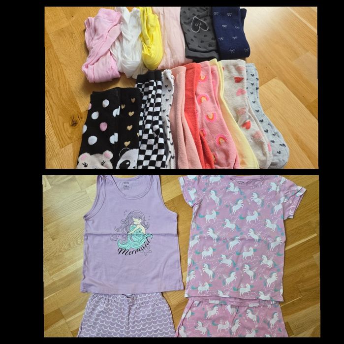 Zestaw, paka ubrań 134