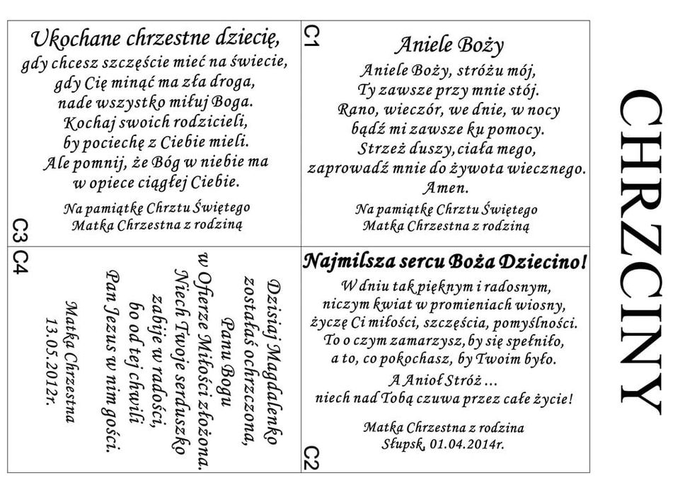 Obraz na pamiątkę dla dziewczynki, chrzest, komunia + dedykacja GRAWER