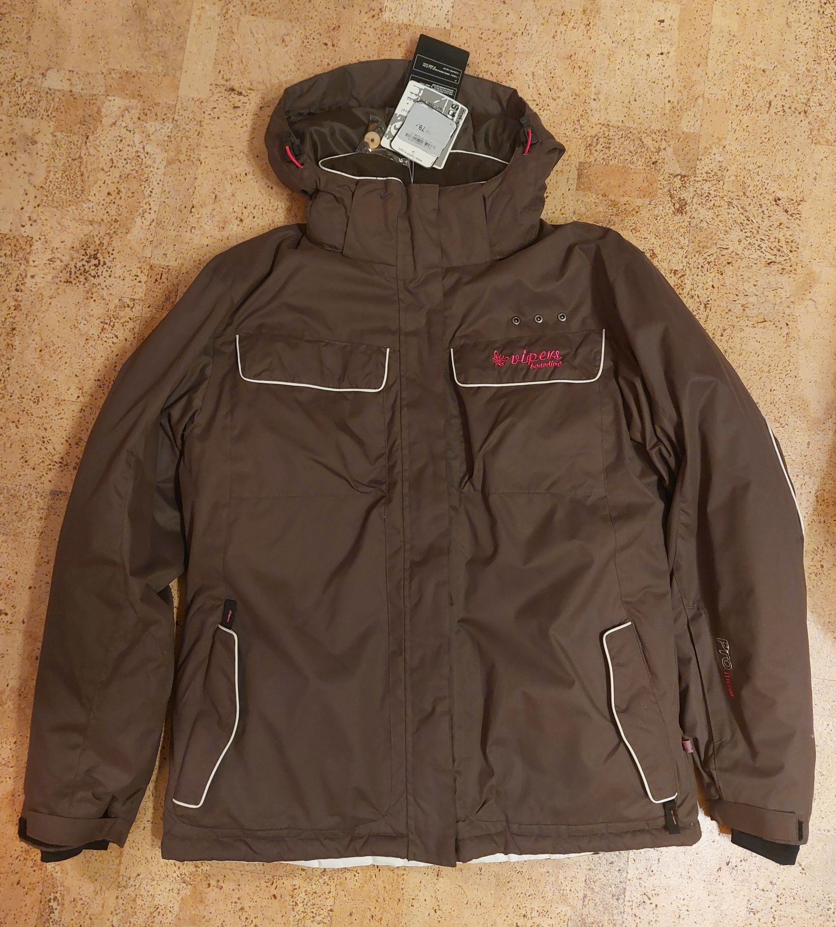 Kurtka zimowa narciarska dziewczęca ProTherm Rodeo C&A 170/176 nowa