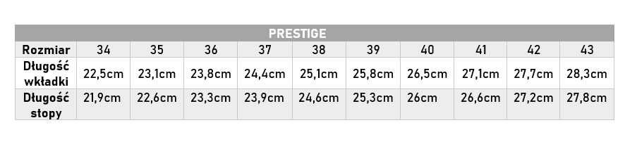 Prestige 868/OBL czółenka czarne skóra 38