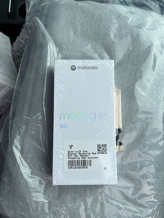 Motorola Moto G86 5G 8/256GB – Nowy, zapakowany – Dark Blue/Gris