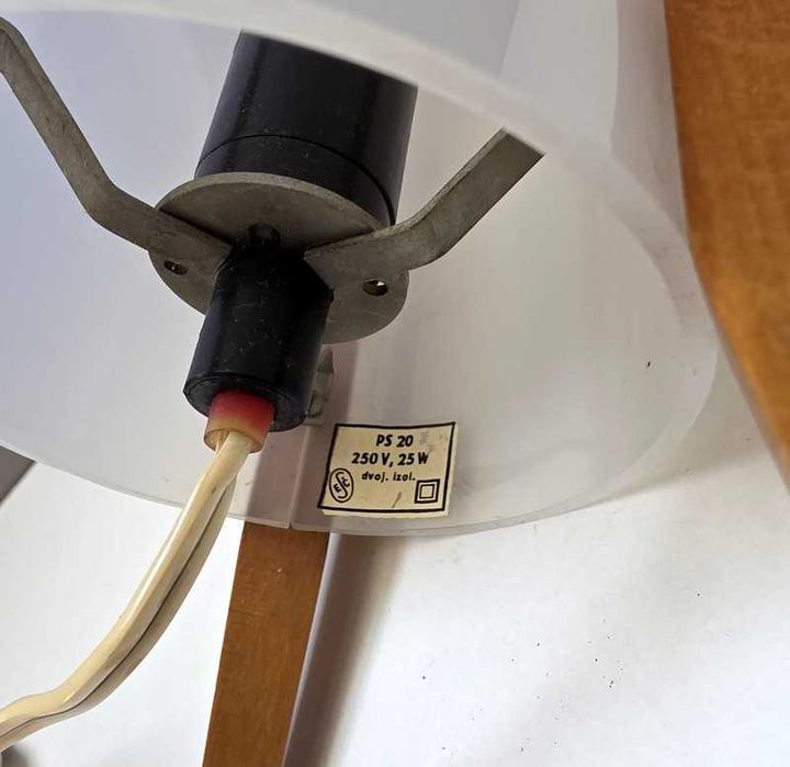 Lampka stołowa Rockets, Pokrok Zilina - Czechosłowacja - lata 70-te