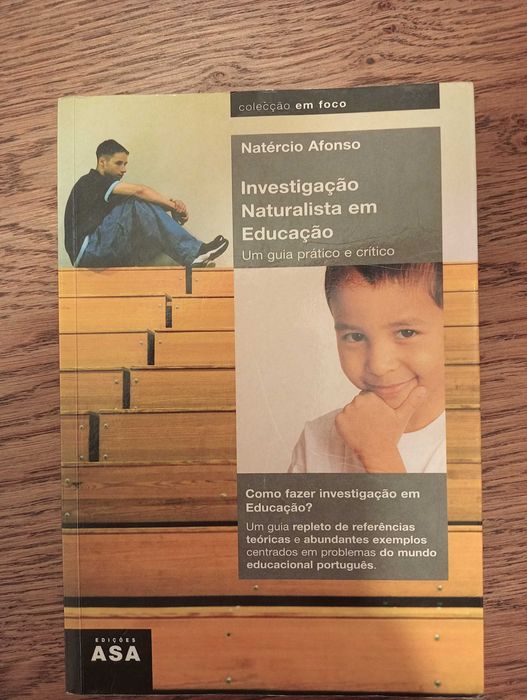 Livro "Investigação Naturalista em Educação..."