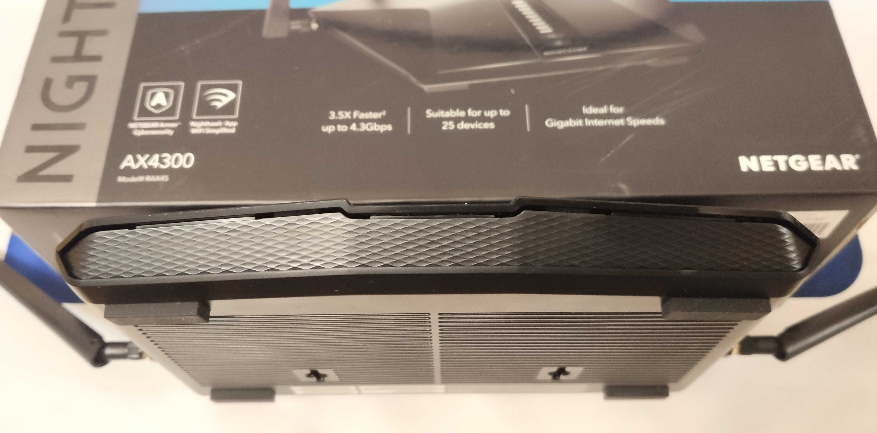 WiFi6 Netgear AX4200 роутер RAX43 Nighthawk AX5 дводіап гігаб. Гар