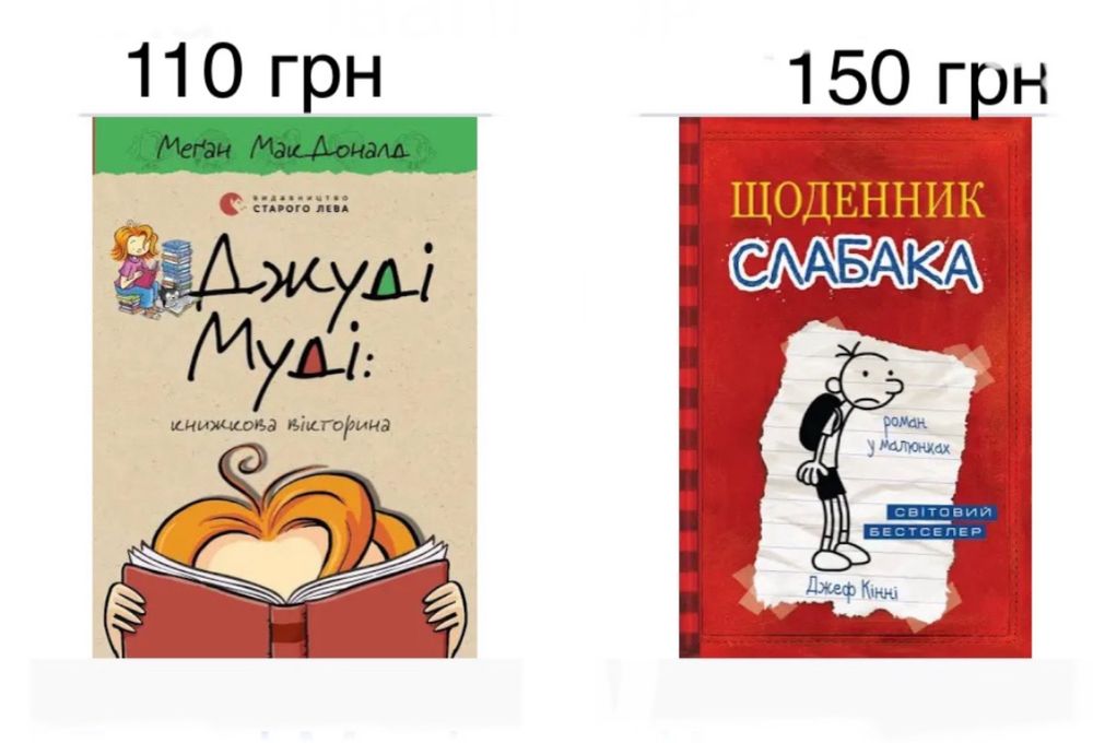 Щоденник Слабака, Джуді Муді комплект