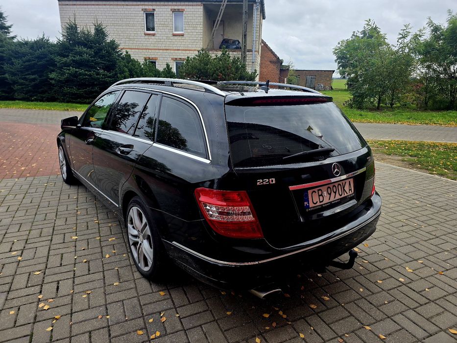 Zamiana Mercedes C Class Avangarda AutomatSzyberDachXenonNaviSkoryAlu!