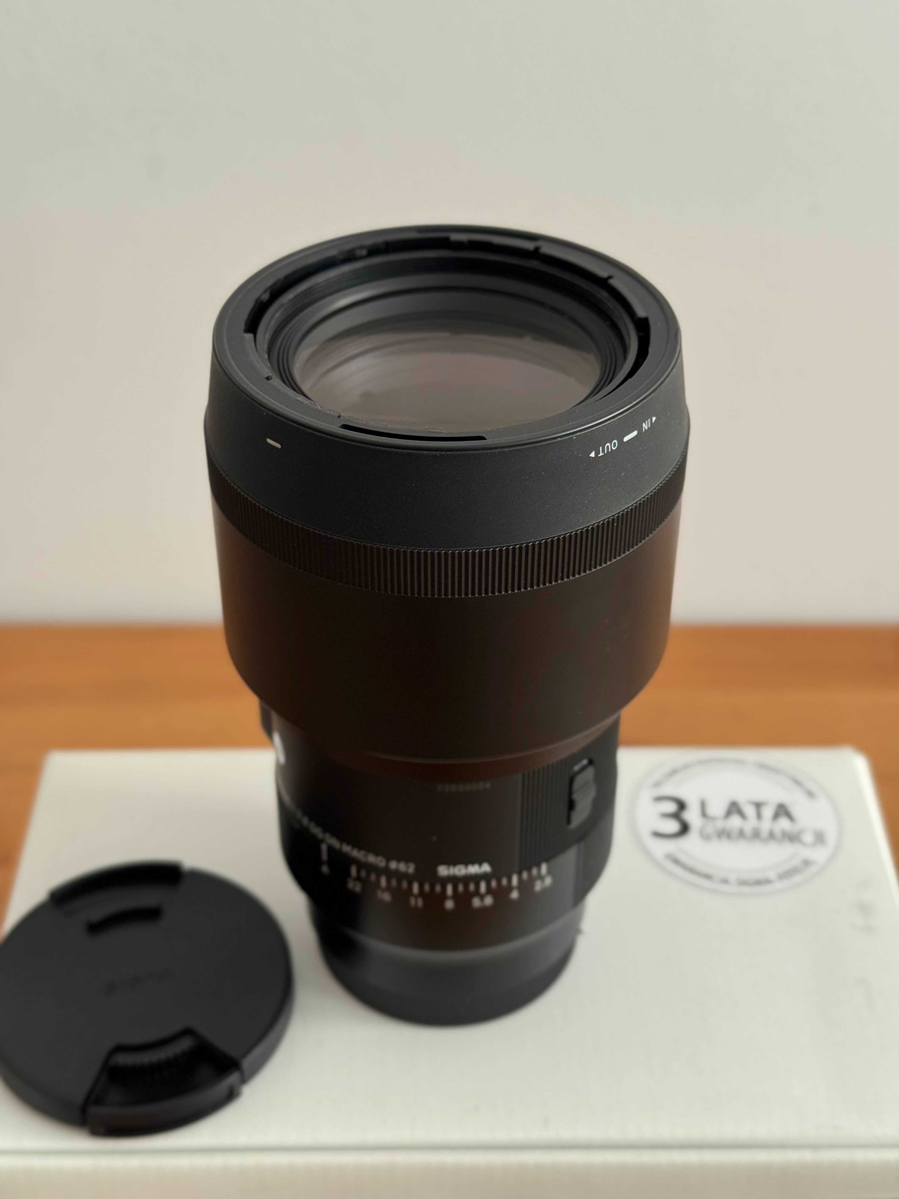 Obiektyw Sigma 105mm f/2,8 DG DN Macro Art (Sony E)