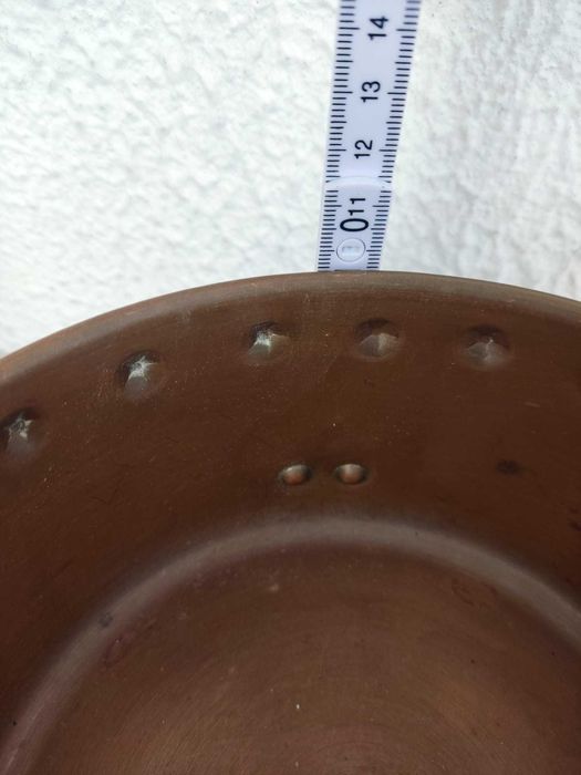 vaso em cobre antigo