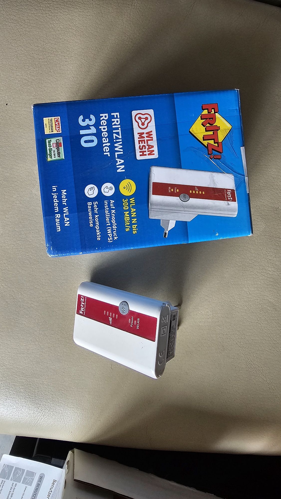 Wzmacniacz Wi-Fi FRITZ! Repeater 310 MESH

W skrócie