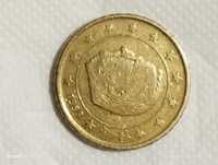 Vendo moeda de 50 cêntimos rara de 1999 Holanda com defeito de cunhage