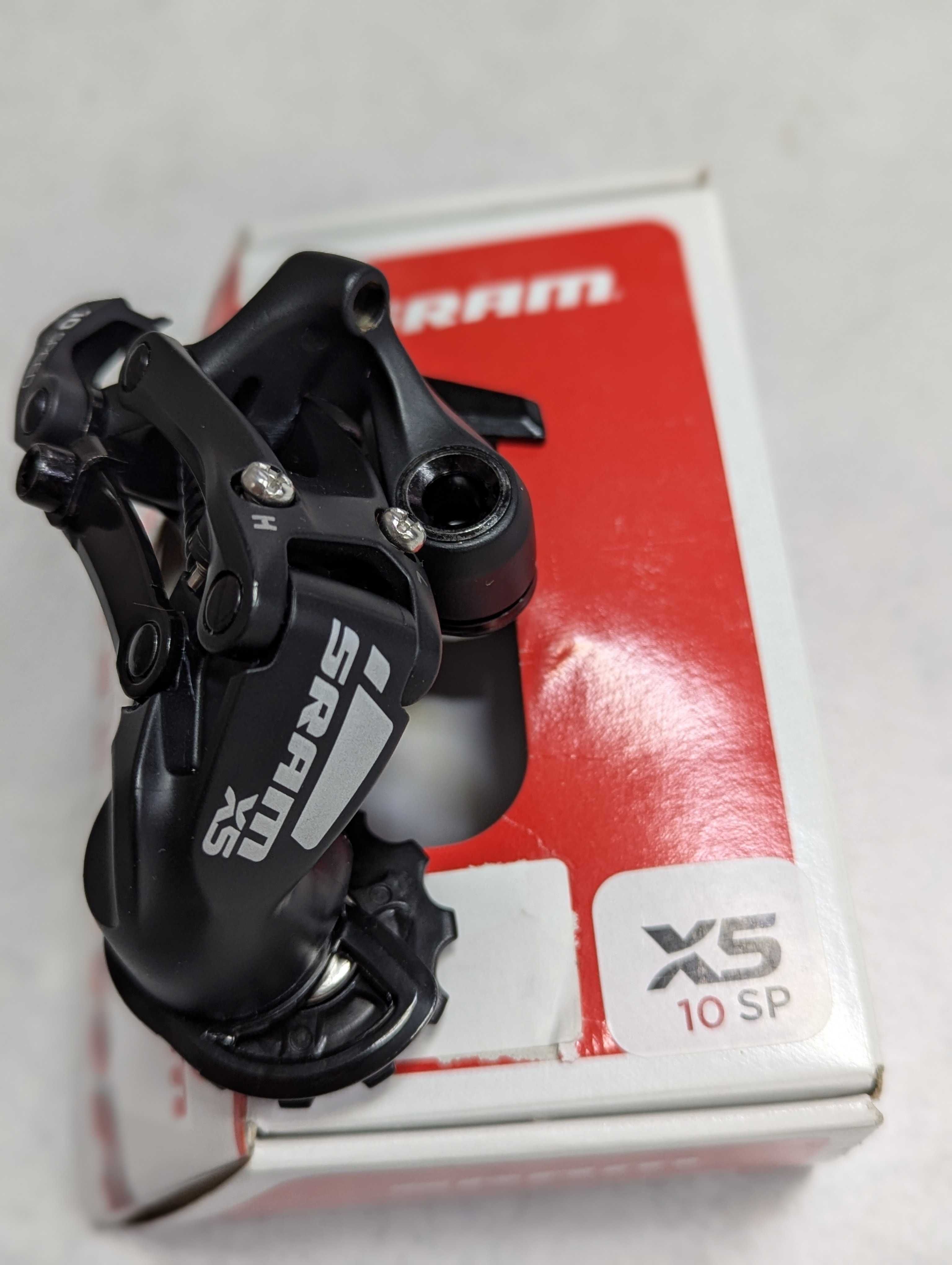 new Задний переключатель Sram X5 средняя лапка 10 скоростей Оригинал