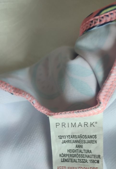 Dwa stroje kąpielowe jednoczęściowe 12/13 lat 152/158 cm