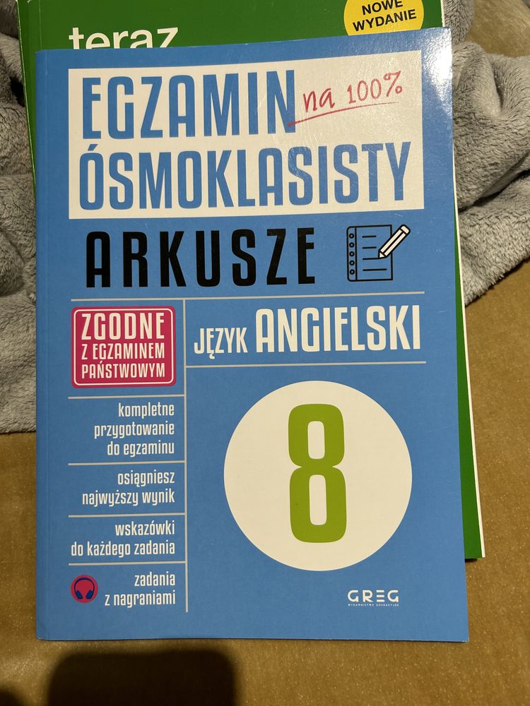 Egzamin ósmoklasisty arkusze jezyk Angielski