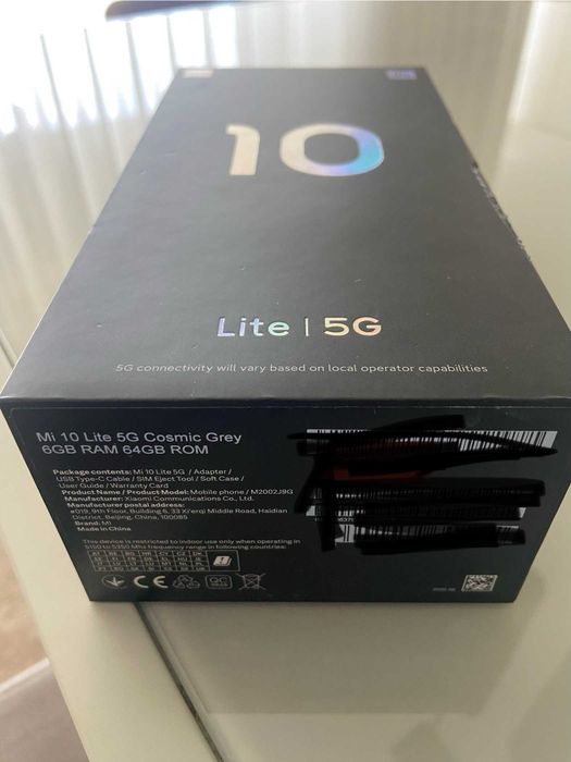 XIAOMI MI 10 LITE 5G 6GB RAM 64 GB ROM (Cosmic Grey)