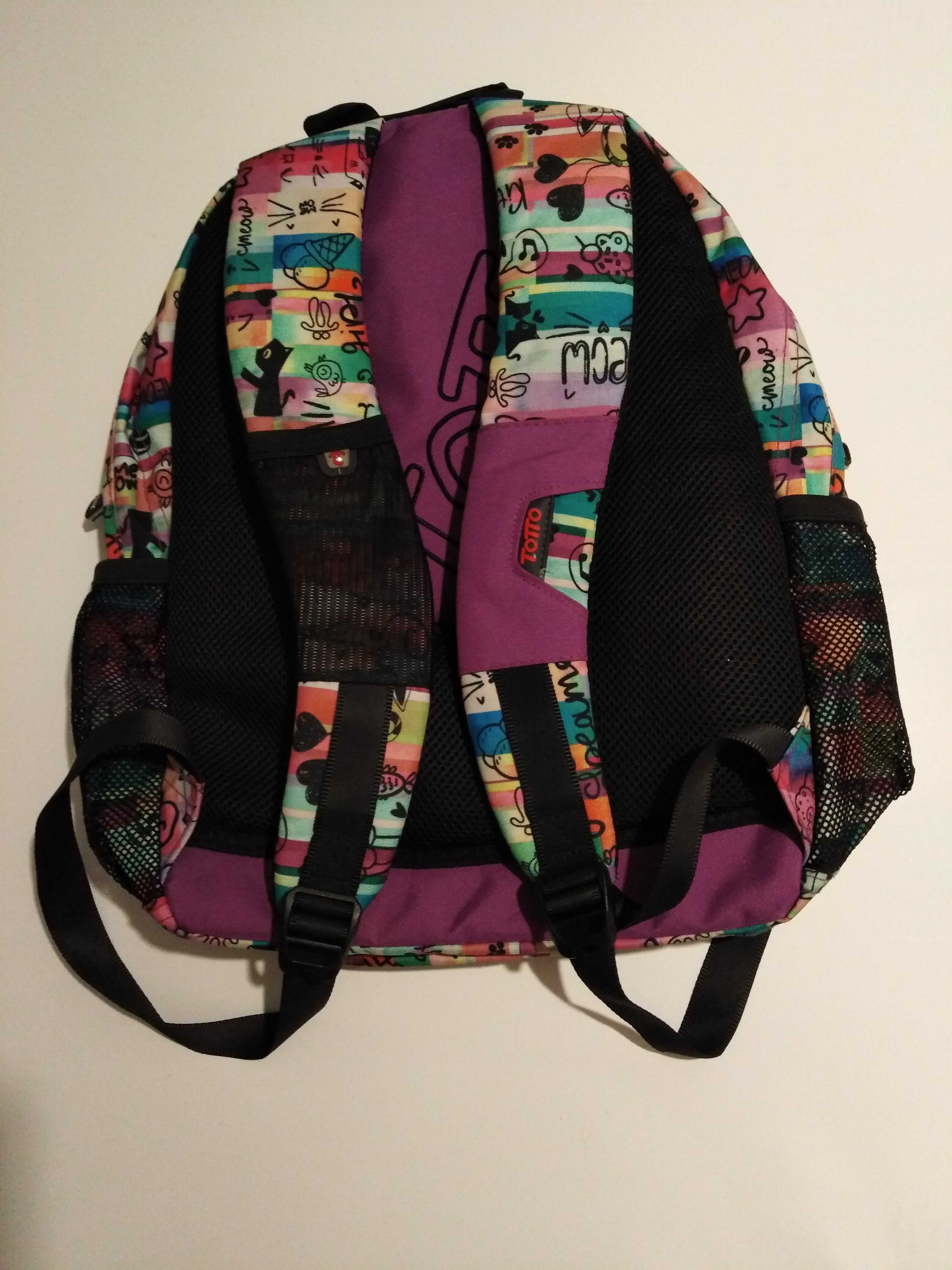 Mochila Escolar Totto Crayoles + Dossier A4 Oxford