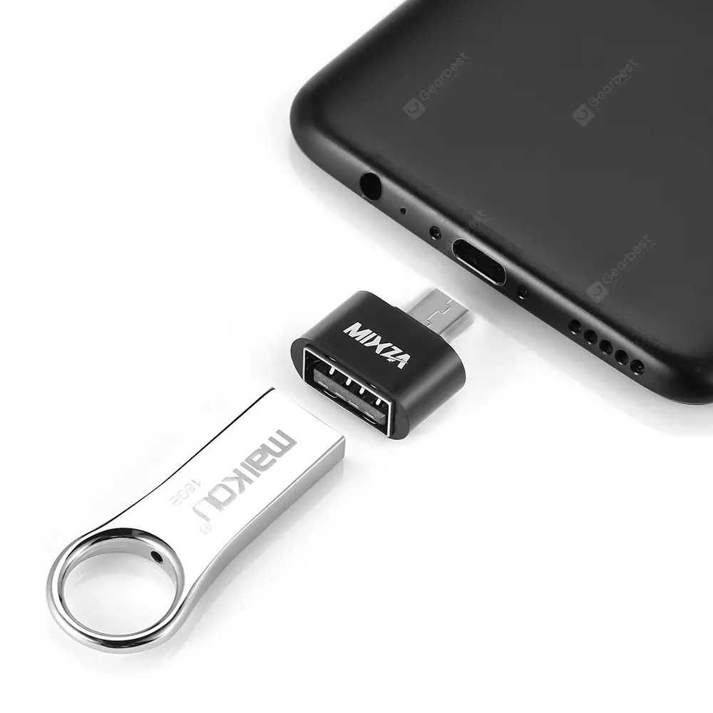 Конвертер OTG USB в Micro-USB 2 шт.