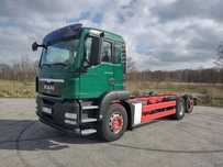 MAN TGS 26.400  Man TGS 26.400 oś skrętna