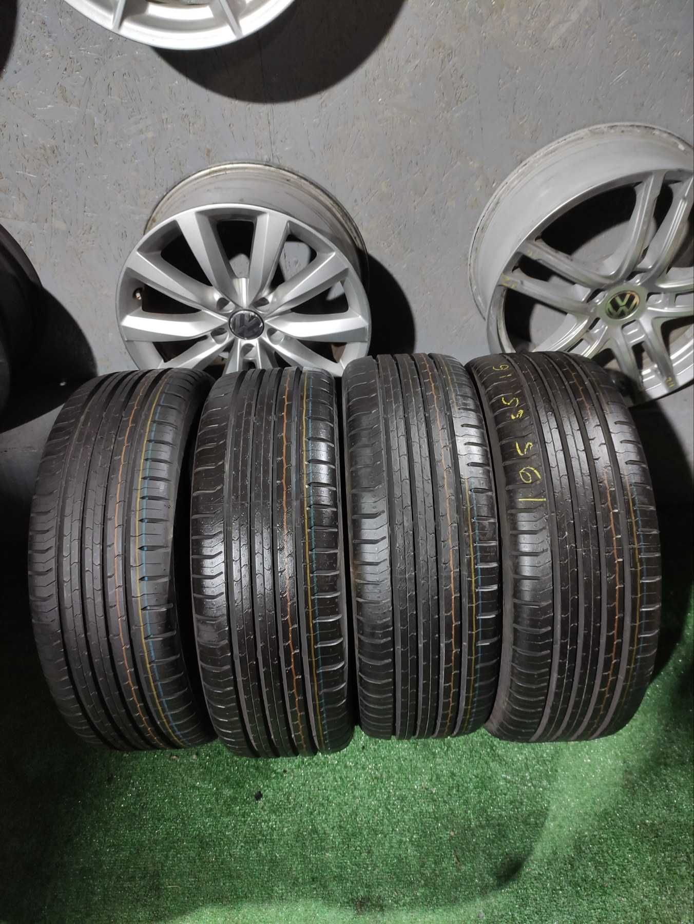 Шини Continental EcoContact 5 195/55R16 Комплект Літні Нові Оригінал