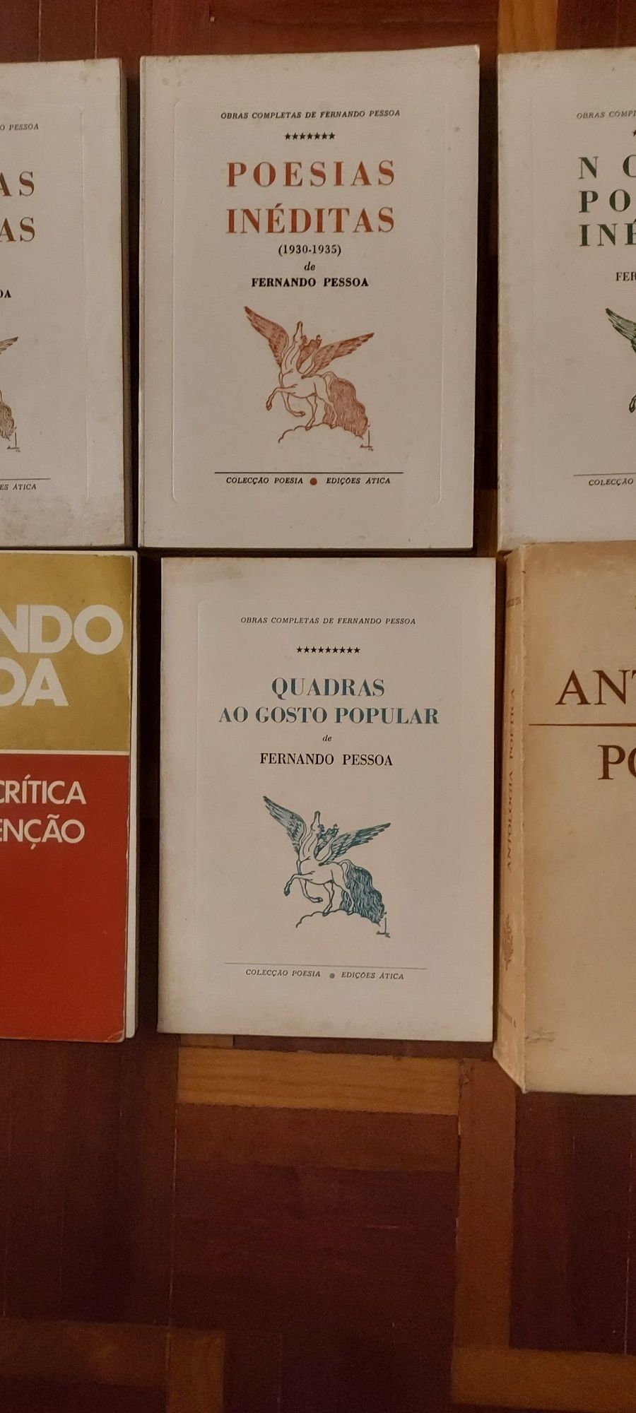 OBRAS DE FERNANDO PESSOA. ANT. POÉTICA. Torga. Vejam fotos elucidativa