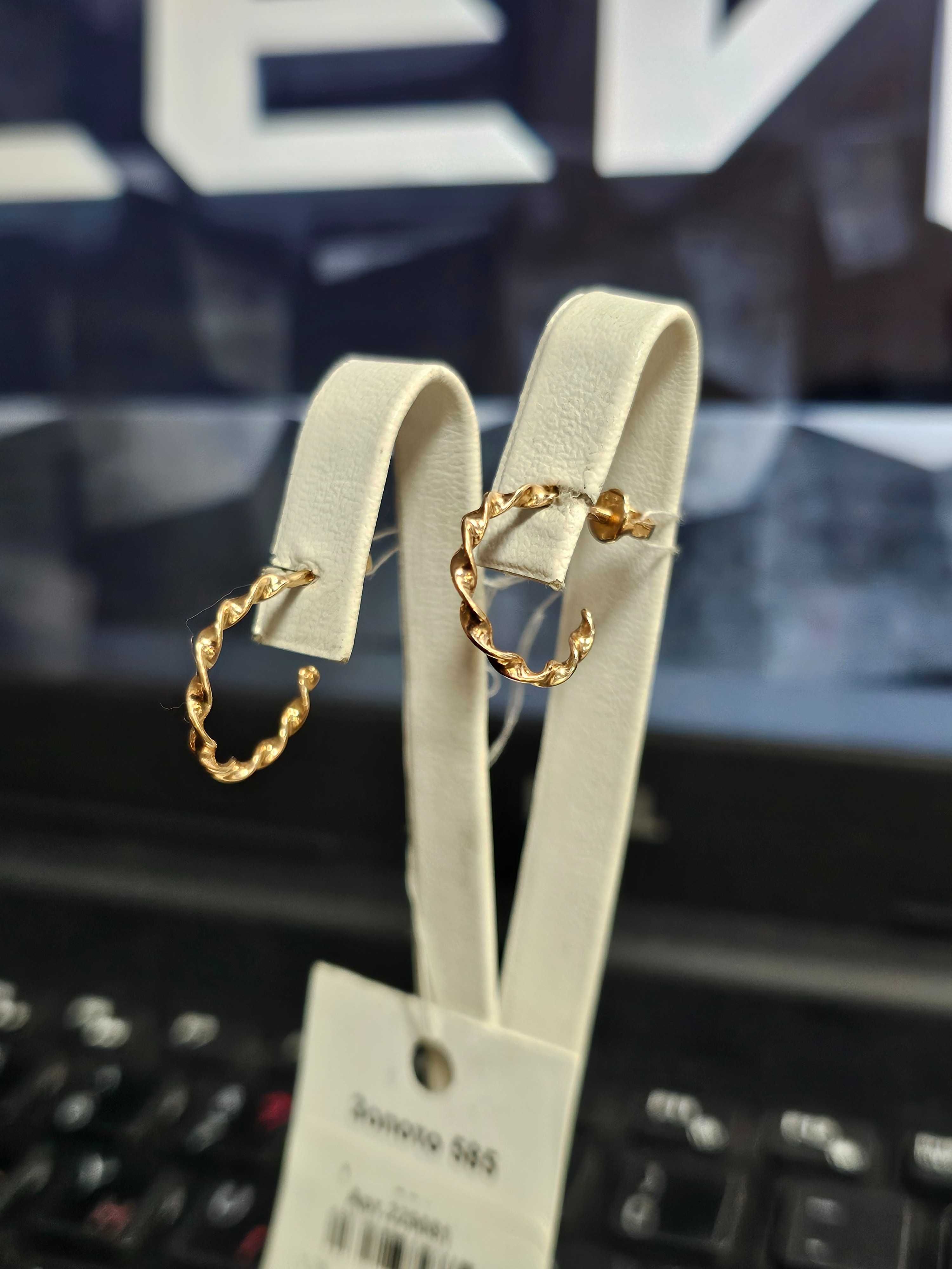 Сережки 585 проба