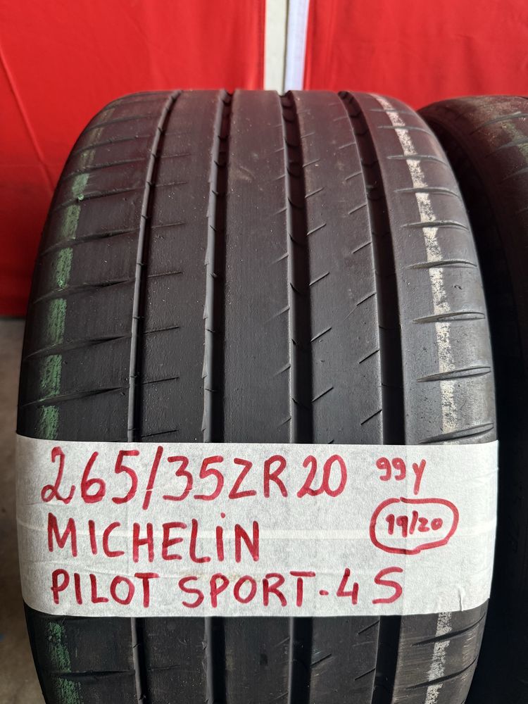 Pneus 265/35/20 Michelin Impecaveis