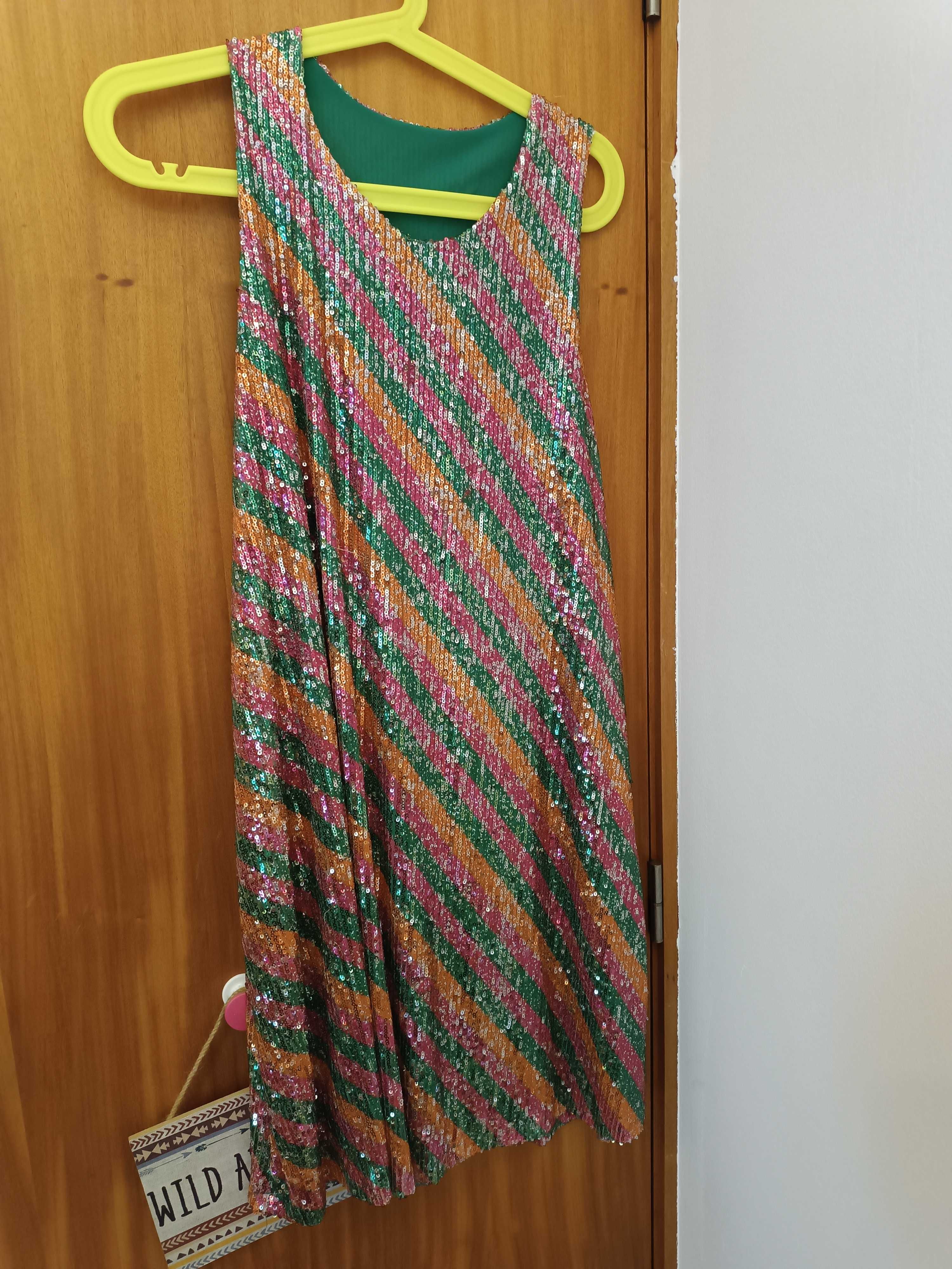 Vestido lantejoulas